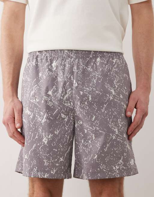 The North Face - Class V Pathfinder - Short 7 pouces imprimé à enfiler - Gris, 4 de 5