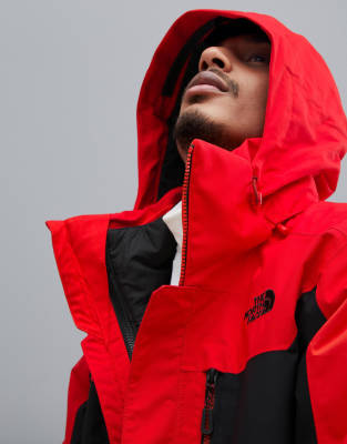 north face triclimate red