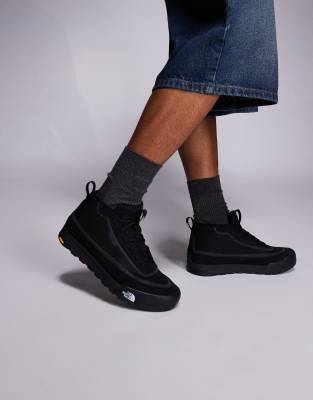 The North Face - Clyffe - Isolierte, wasserdichte und mittelhohe Sneaker in TNF-Schwarz