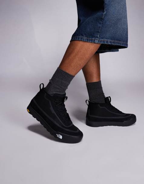 The North Face – Clyffe – Isolierte, wasserdichte und mittelhohe Sneaker in TNF-Schwarz - view 1