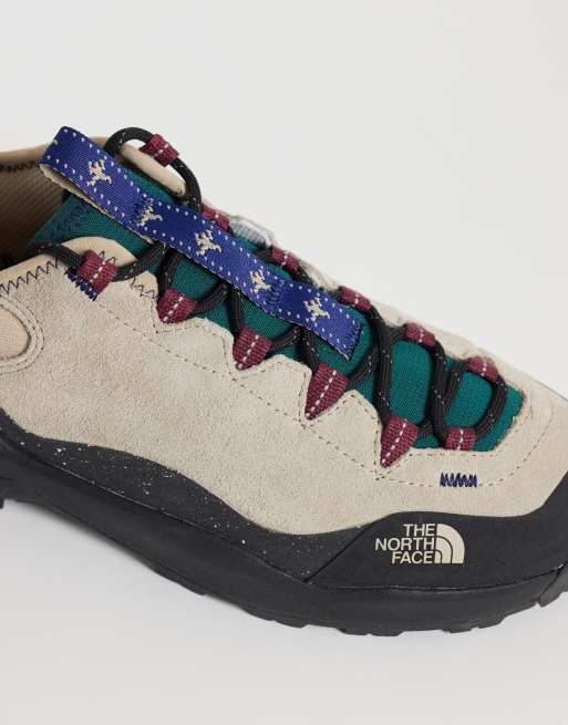 The North Face Clyffe Trek sneakers i hvid og teal, 4 af 5