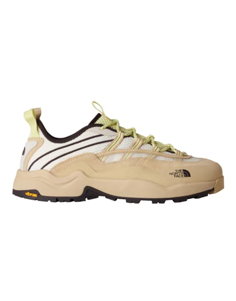 The North Face – Clyffe Ultra – Beige och gröna skor - view 1