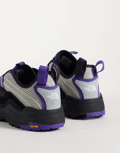 The North Face Clyffe Ultra sneakers blanches et violettes, 3 de 5