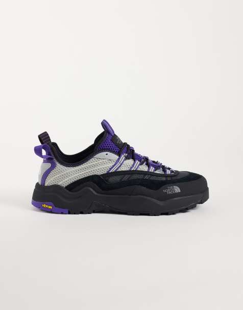 The North Face Clyffe Ultra trainers in white and purple - view 1