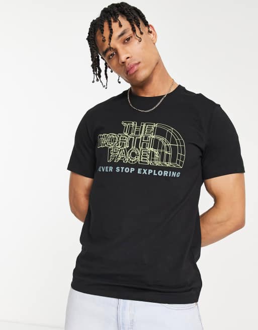 The North Face - Co-ordinates - Sort T-shirt