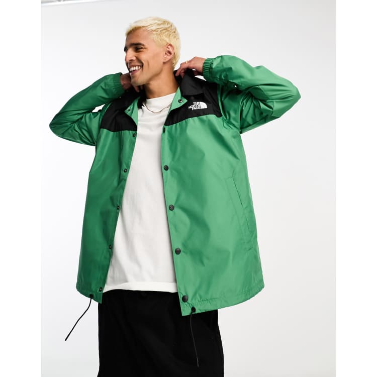 The North Face Coach jacket in green and black Exclusive at ASOS