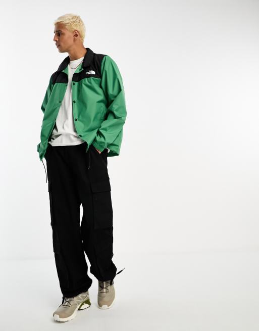 The North Face Coach jacket in green and black Exclusive at ASOS