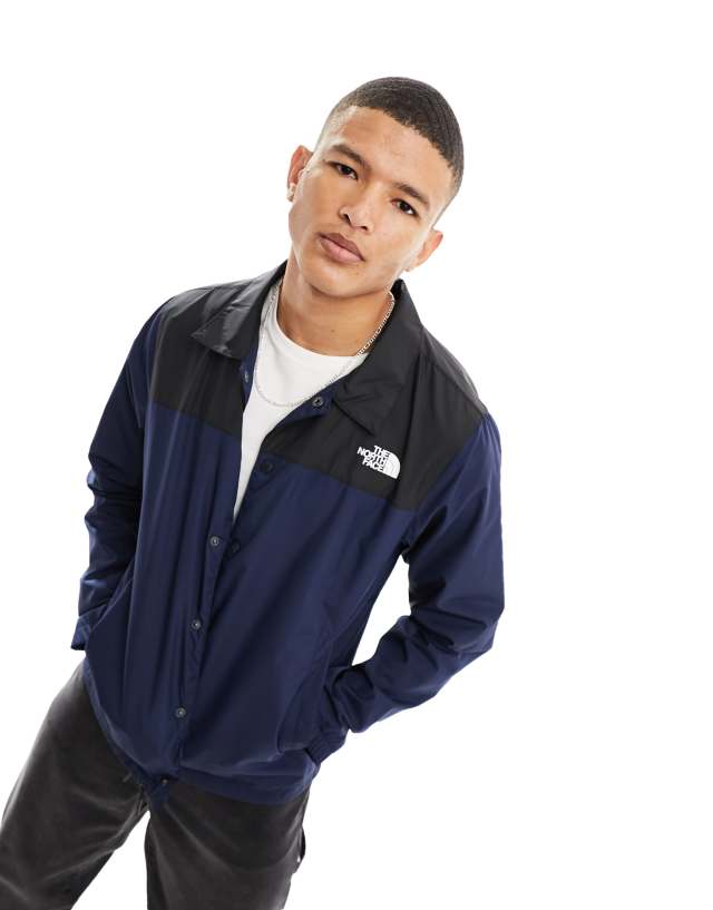 The North Face - coach jacket in navy and black exclusive at asos