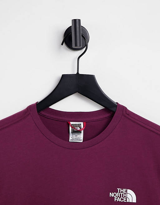 Designer Brands The North Face Collage t-shirt in red Exclusive at  