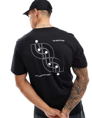 The North Face Contour Half Dome Back Print T-shirt In White