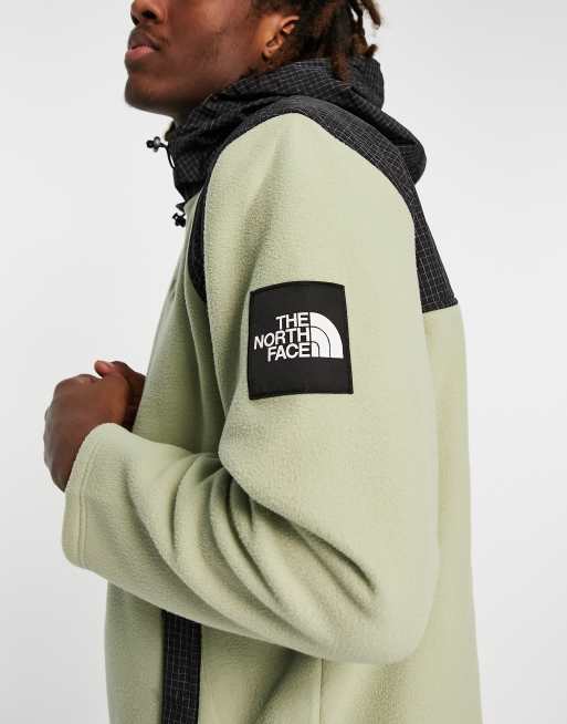 The North Face - Convin - Felpa con cappuccio in micropile kaki, 3 di 4