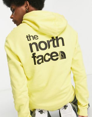 The North Face Coordiantes back print hoodie in yellow - ASOS Price Checker