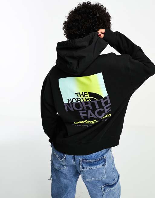 The north face hoodie back print new arrivals