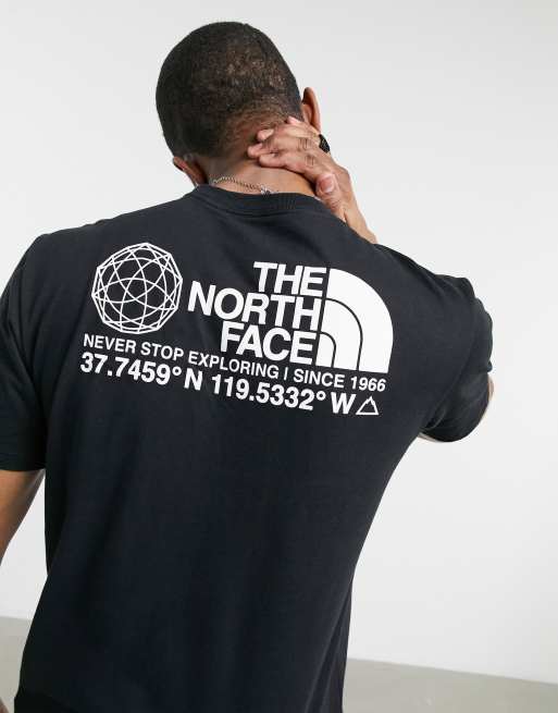 The north face on sale coordinates t shirt