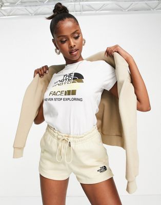 The North Face Coordinates t-shirt in white  | ASOS