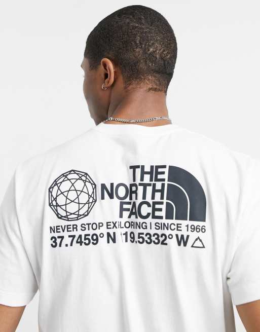 North face best sale logo t shirt