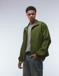 [The North Face] The North Face Cordura Wind zip up jacket in green XL Woodland green