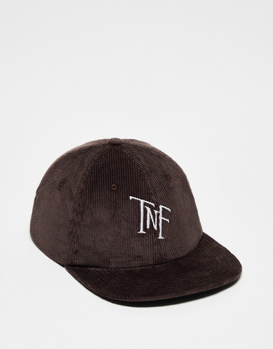 The North Face Corduroy cap in brown