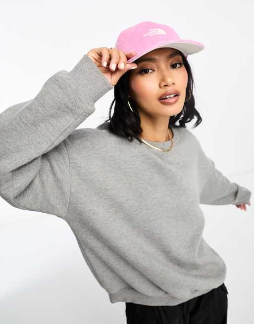 The North Face Corduroy cap in pink