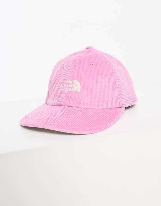 The North Face Corduroy cap in pink