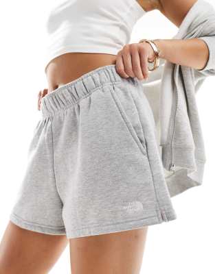 core shorts in light gray