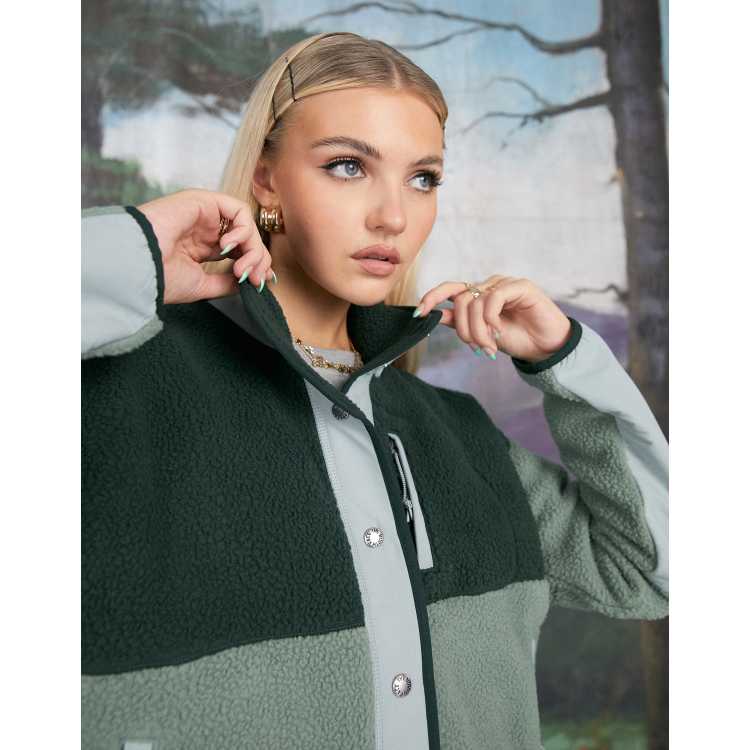 The North Face Cragmont fleece jacket in green