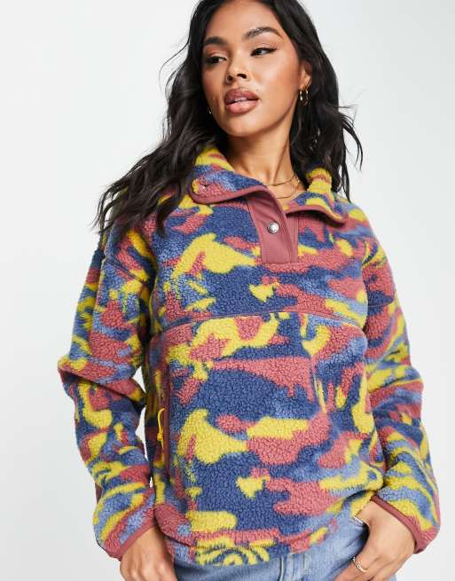 The North Face - Cragmont - Fleece met 1/4 drukknoopsluiting in multi