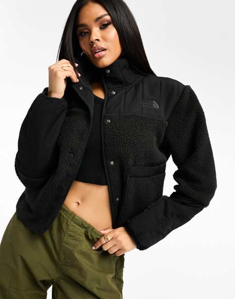 The North Face Denali Insulated fleece jacket in black Exclusive at ASOS