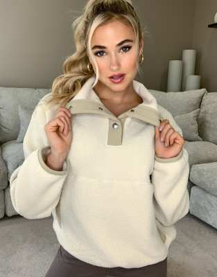 polaire the north face beige