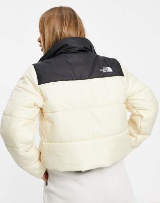 the north face cream jacket