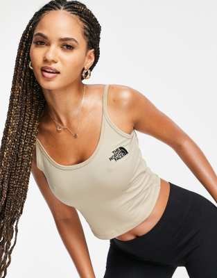 the north face cropped tank top