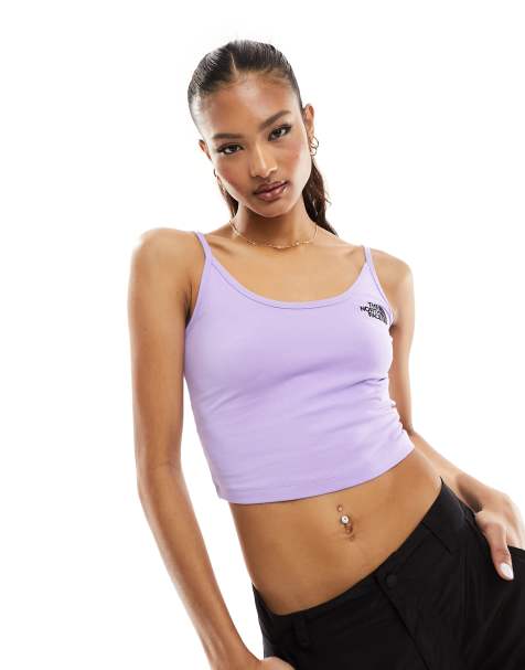 Women Basic Plain Sport Crop Top