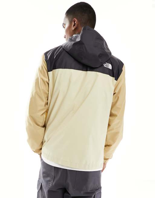 The North Face – Cyclone – Kapuzenjacke in Beige und Schwarz mit Logo, 3 von 4