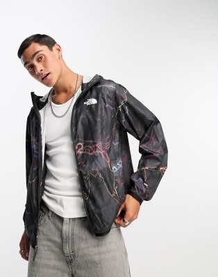 The north face hot sale printed cyclone jacket