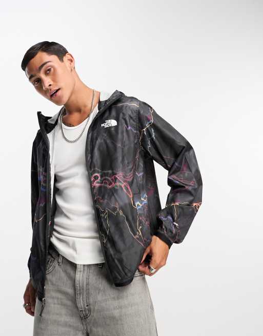 North face hotsell printed cyclone jacket