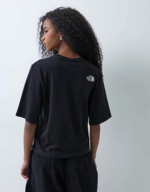 The North Face da donna zumu 2.0 T-shirt boxy a maniche corte in TNF Black, 4 di 5