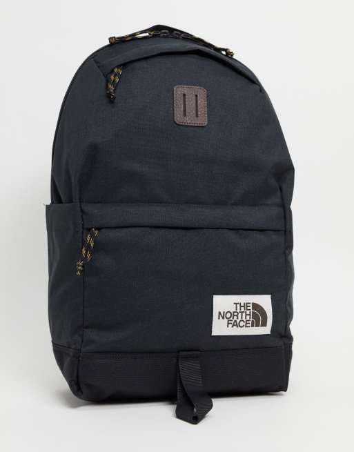 The North Face Daypack backpack in black ASOS