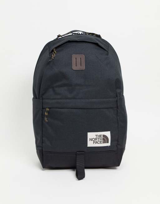 The North Face Daypack backpack in black ASOS