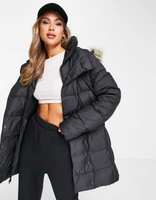 The North Face Dealio Down Parka Coat In Black | ModeSens