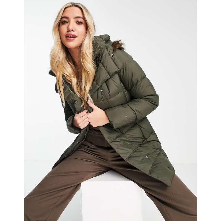 Dealio down parka store coat