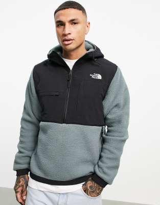 the north face anorak fleece