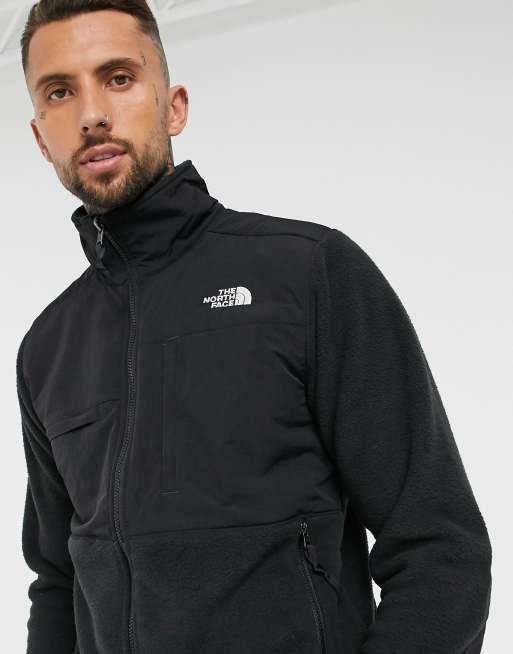 Black fleece outlet north face jacket