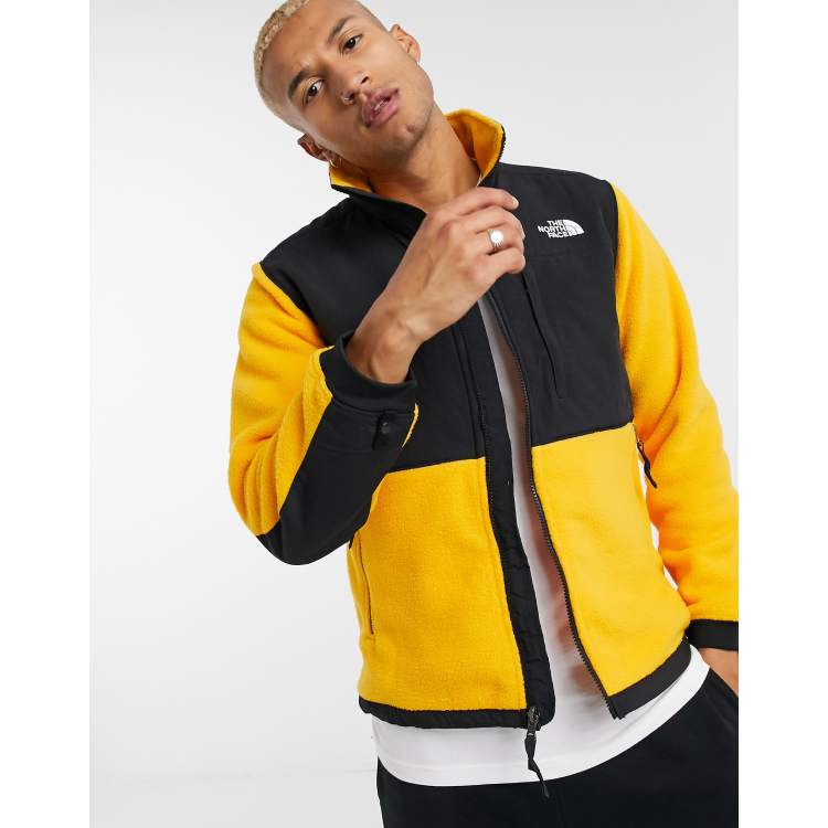 The North Face Denali 2 fleece jacket in yellow | ASOS