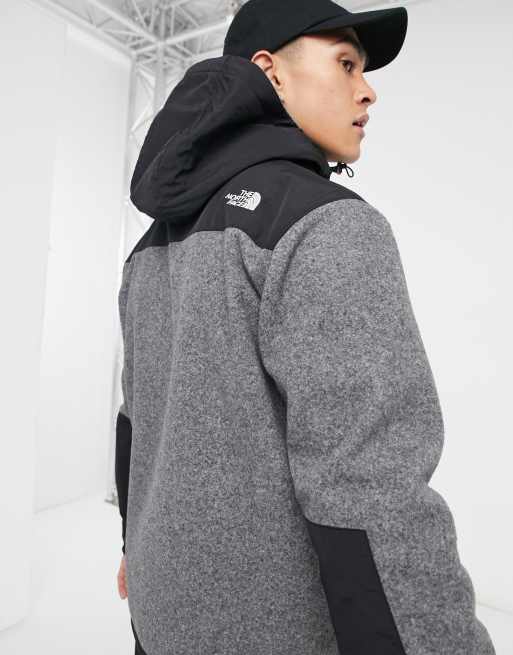 The North Face Denali 2 hoodie in gray