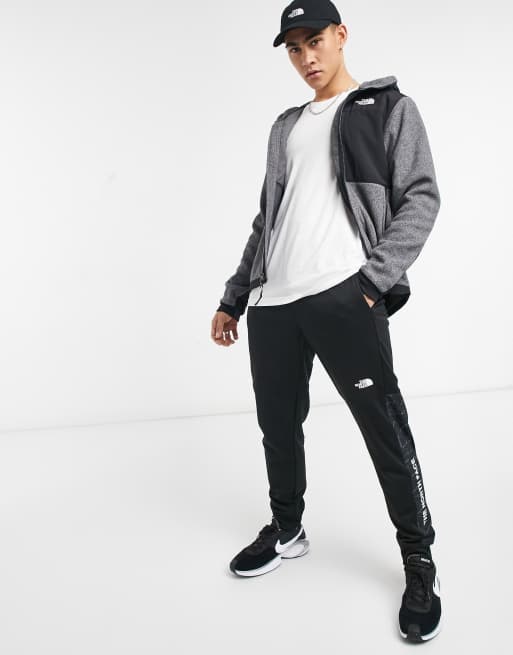 The North Face Denali 2 hoodie in gray