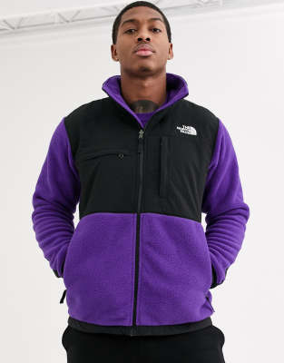 the north face denali fleece purple