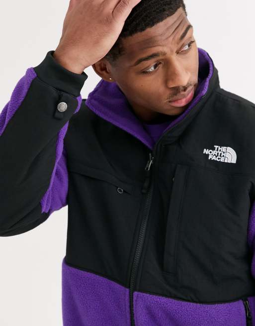 North face outlet mens purple jacket