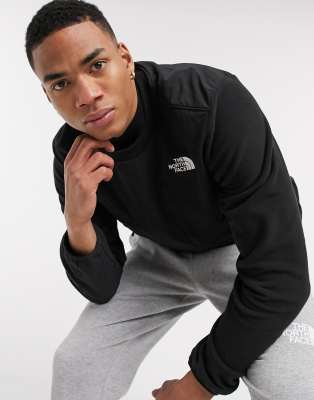 the north face zip pocket crew sweatshirt