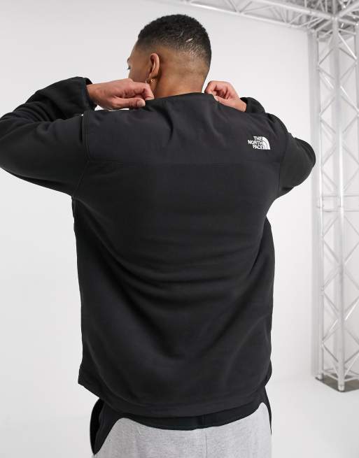 The North Face Denali crew neck sweatshirt in black | ASOS