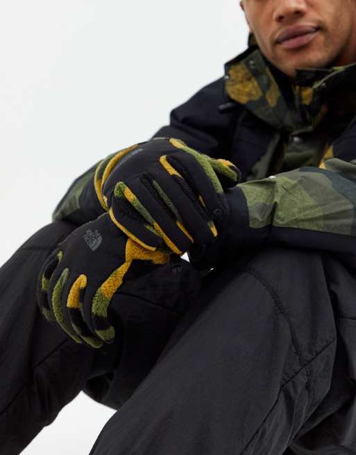 North face denali online gloves mens